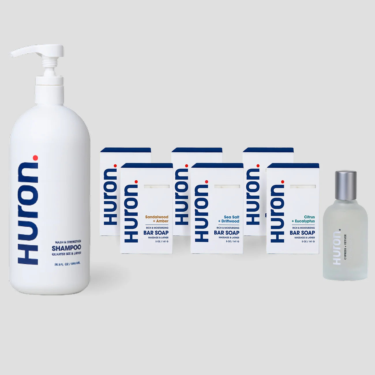 Bar Soap Shower Set + Cologne