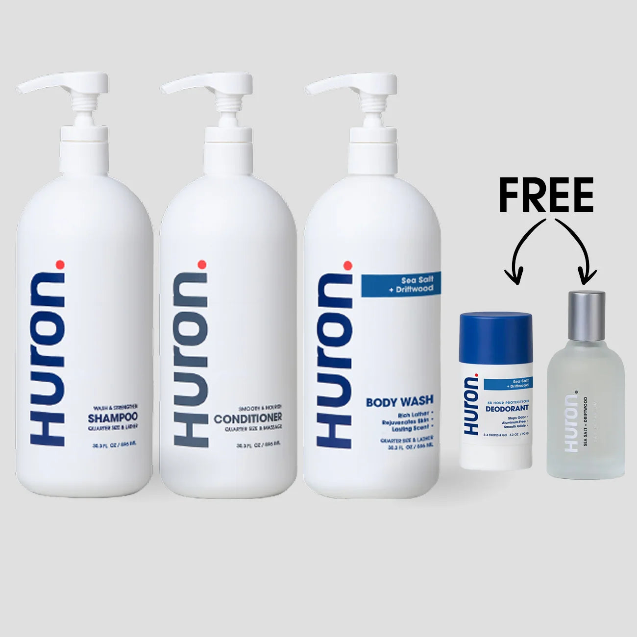 Jumbo Shower Kit + FREE Deo + FREE Cologne