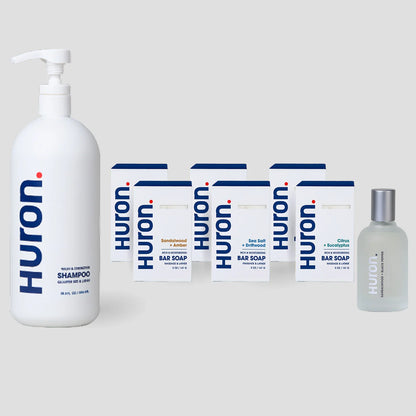 Bar Soap Shower Set + Cologne