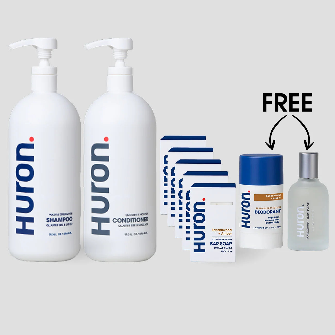 Jumbo BS Shower Kit + FREE Deo + FREE Cologne