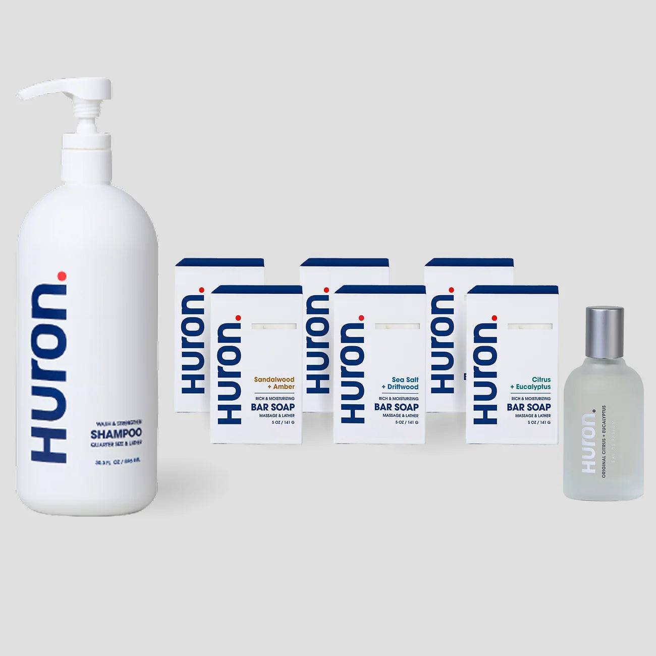 Bar Soap Shower Set + Cologne