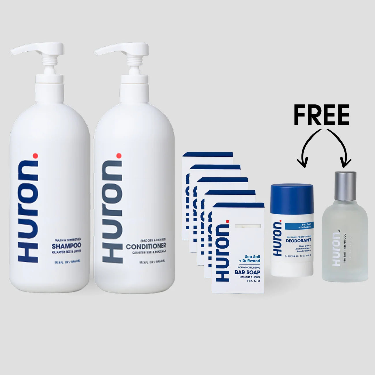 Jumbo BS Shower Kit + FREE Deo + FREE Cologne