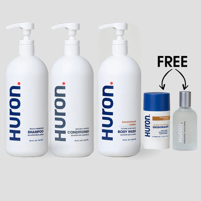 Jumbo Shower Kit + FREE Deo + FREE Cologne