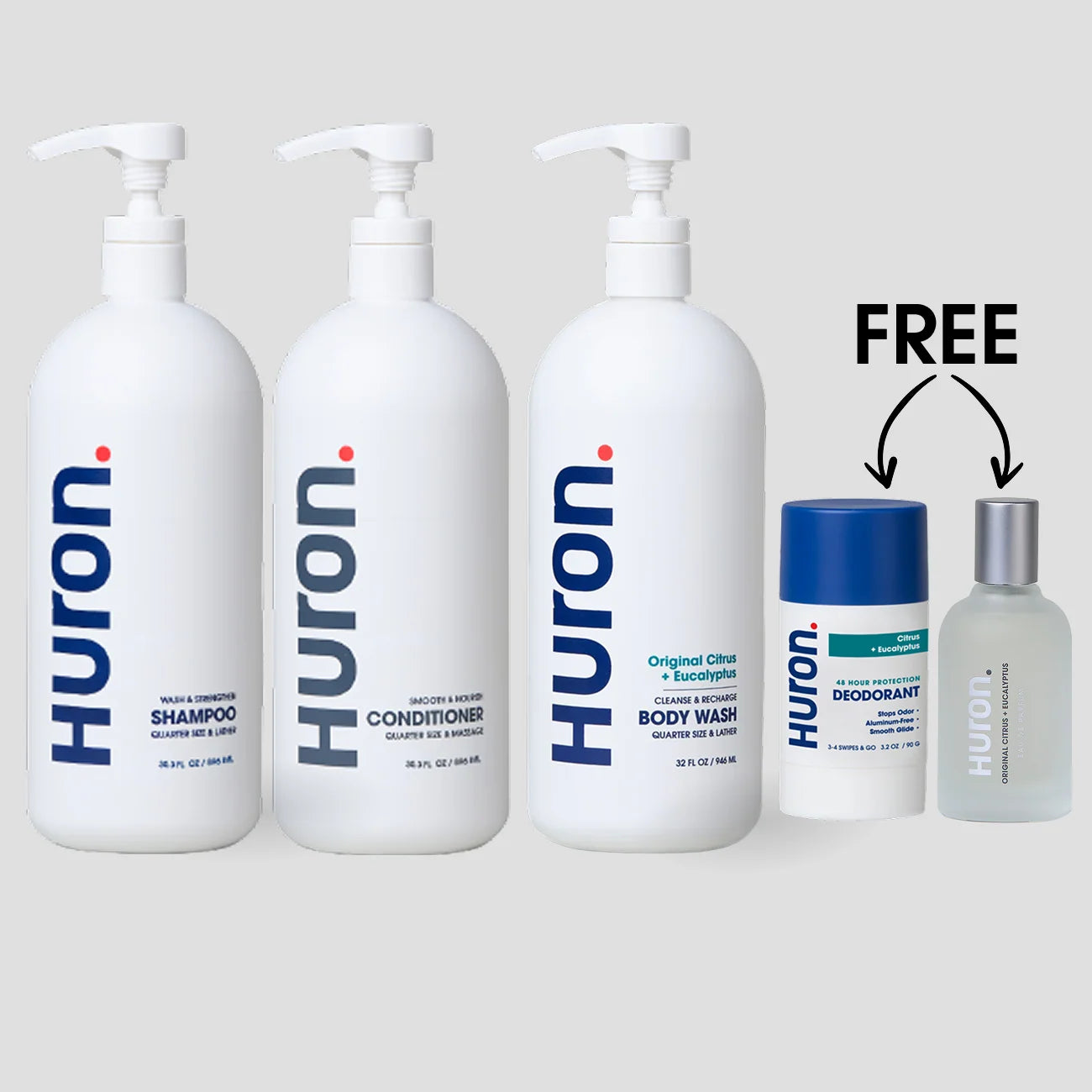 Jumbo Shower Kit + FREE Deo + FREE Cologne